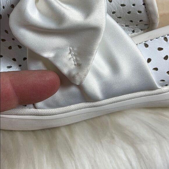 Marc Nason Record Sandra White Slip Ons Sz 9.5 - Picture 7 of 7